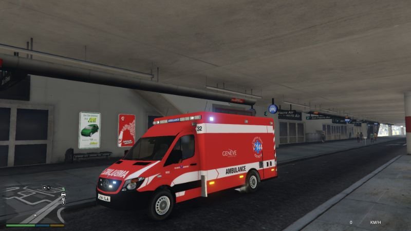 E602a1 1 gva international airport ambulance